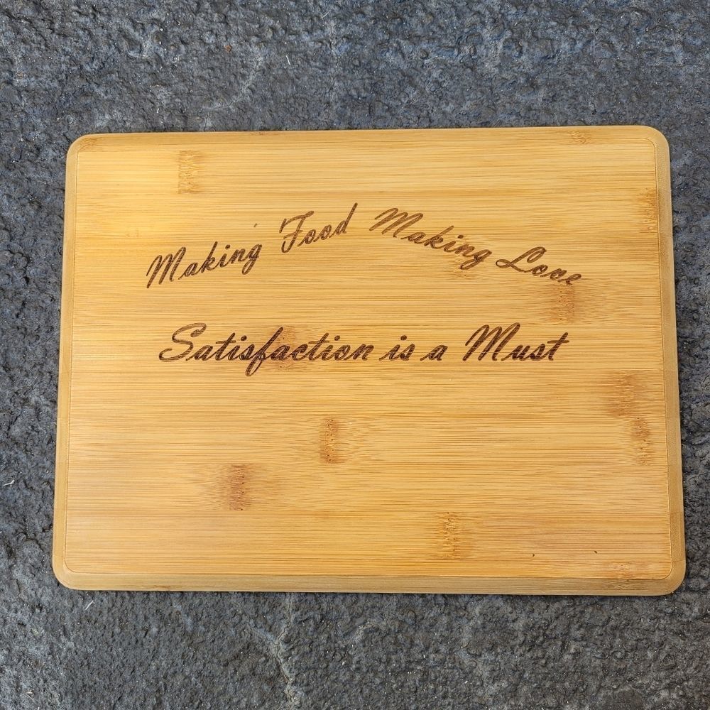 Cutting Board Engraved 